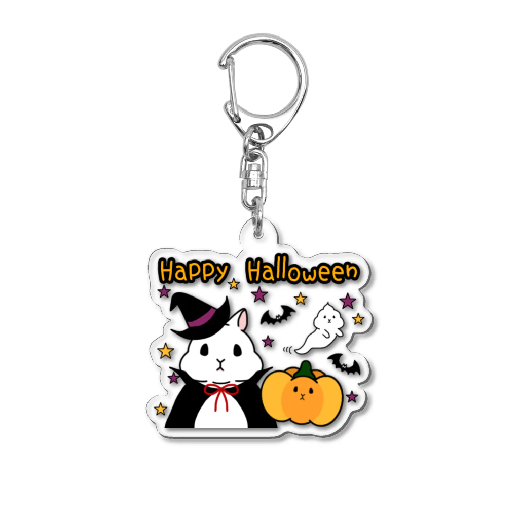 Miiiさんのハロウィンウッサ氏 Acrylic Key Chain