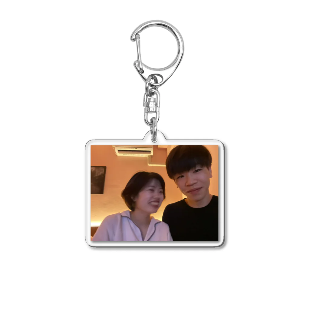 玉やねんのカップル Acrylic Key Chain