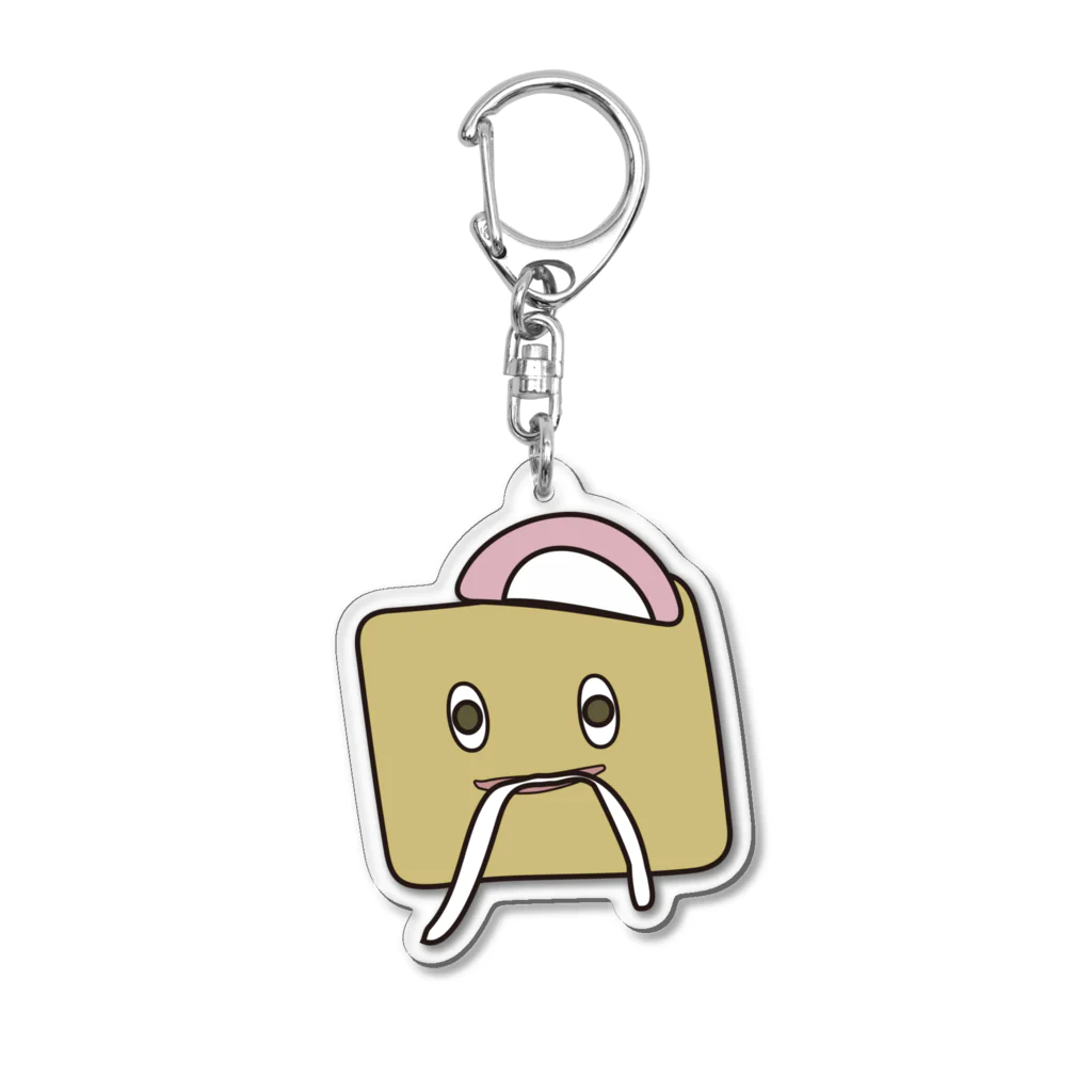 きつねうどんマンのおみせのきつねうどんマン ホラー Acrylic Key Chain