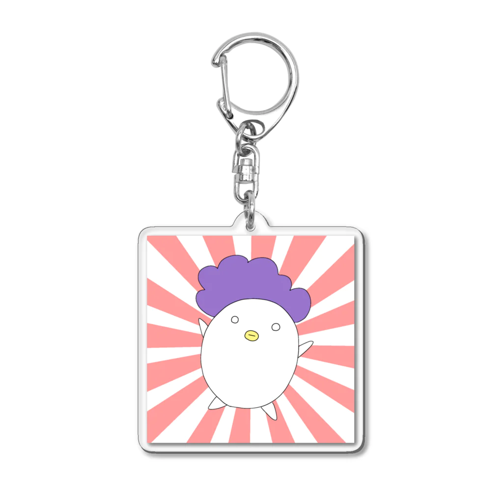 ぱれっとのあふろこけしキーホルダー Acrylic Key Chain