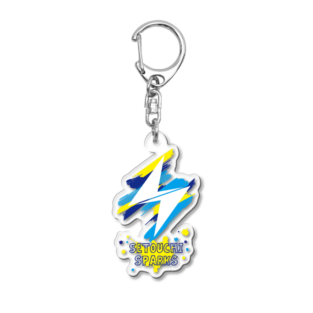 SETOUCHI SPARKSのSPARKSグッズ 第二弾 ”火花” Acrylic Key Chain