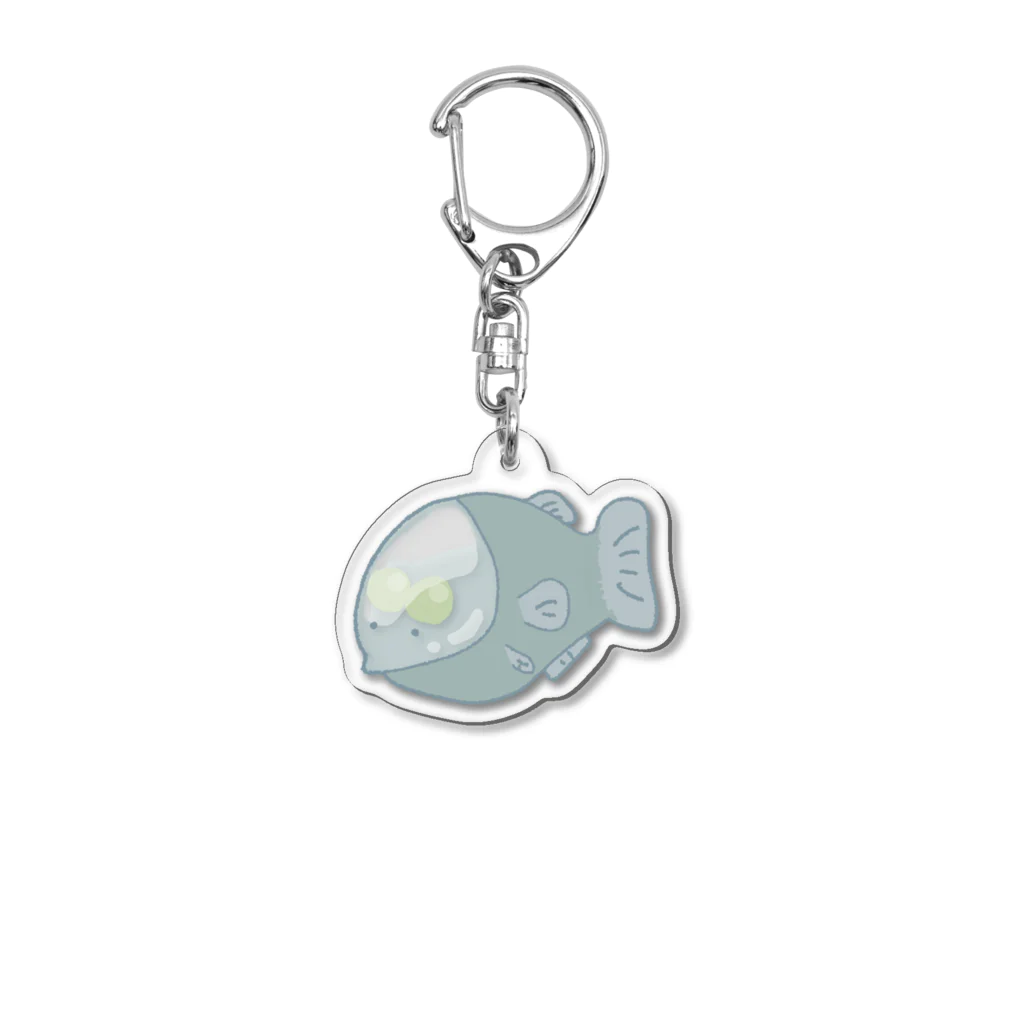 ゆるくやさしい世界のでめにぎすです。 Acrylic Key Chain