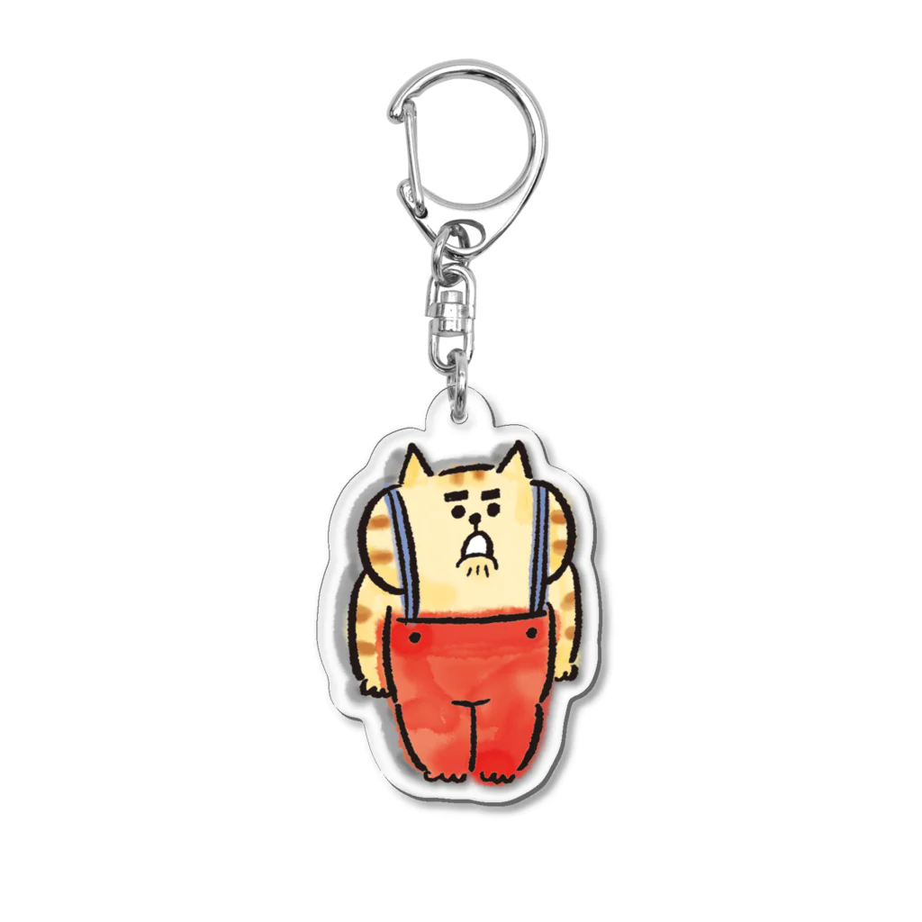 ごろごろにゃんすけのガッビーンッヌ 1 Acrylic Key Chain