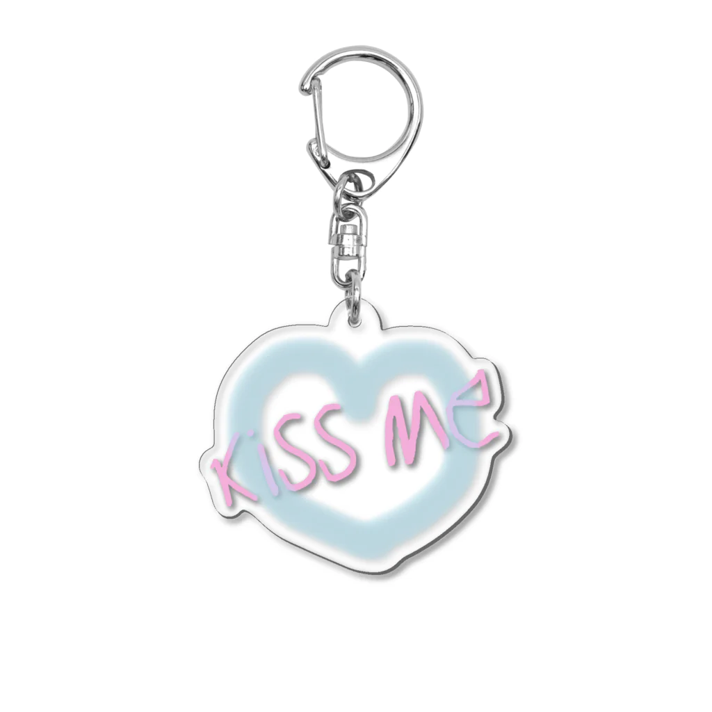 【ホラー専門店】ジルショップのKiss Me  キスミー Acrylic Key Chain