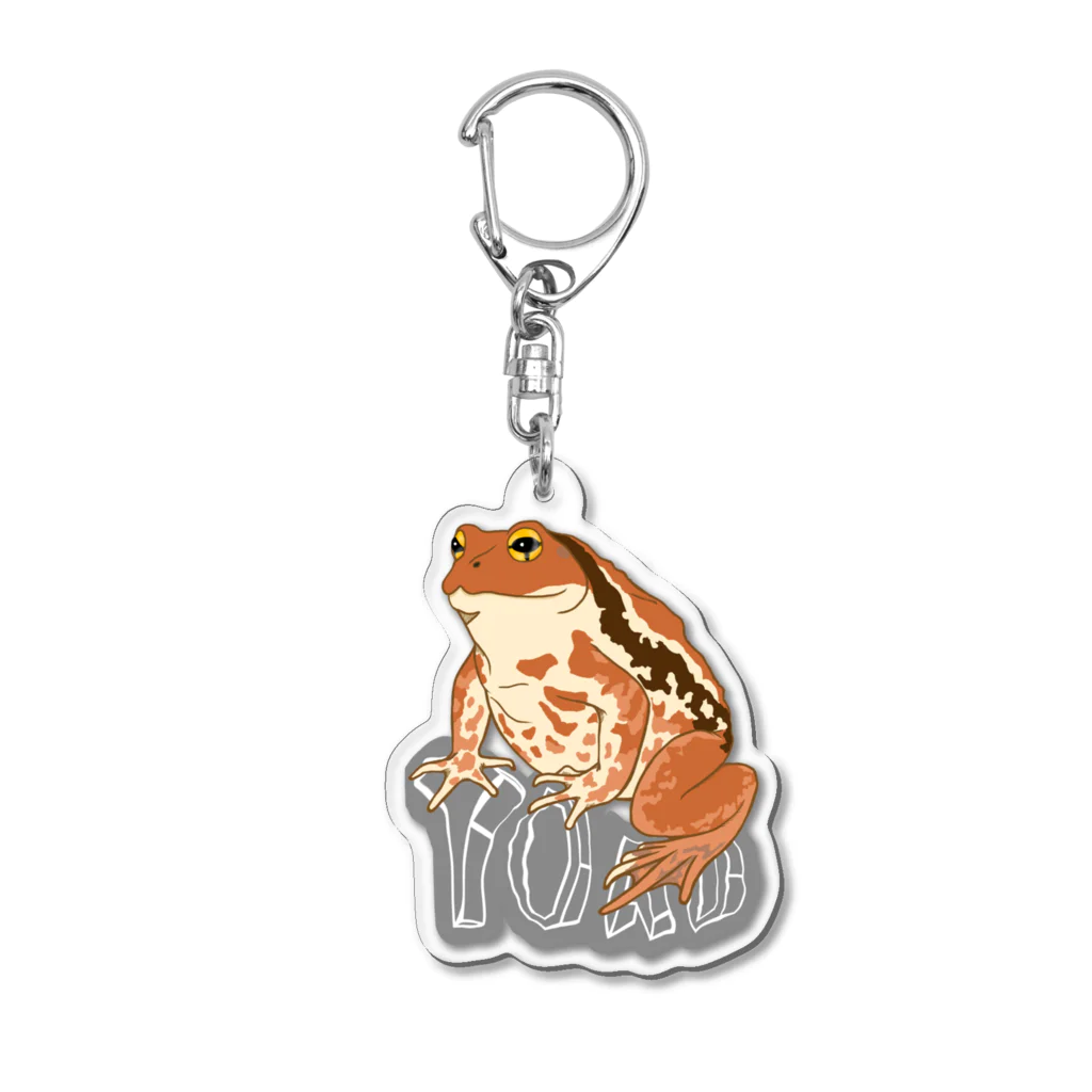 LalaHangeulのTOAD (ヒキガエル) 英字バージョン Acrylic Key Chain