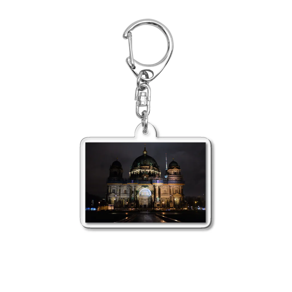 City View Kのベルリン大聖堂 Acrylic Key Chain