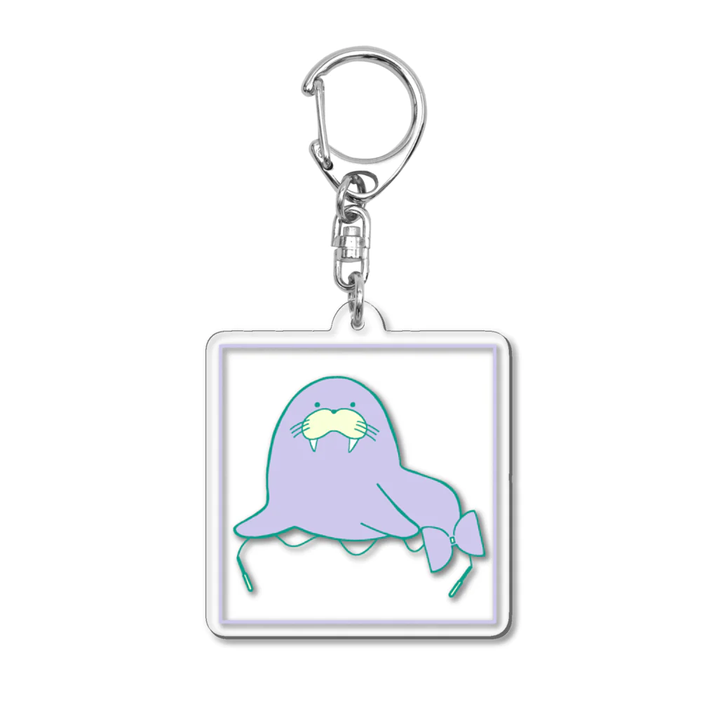 _dia_kのうみのいきものだわいわい_v5.0. Acrylic Key Chain