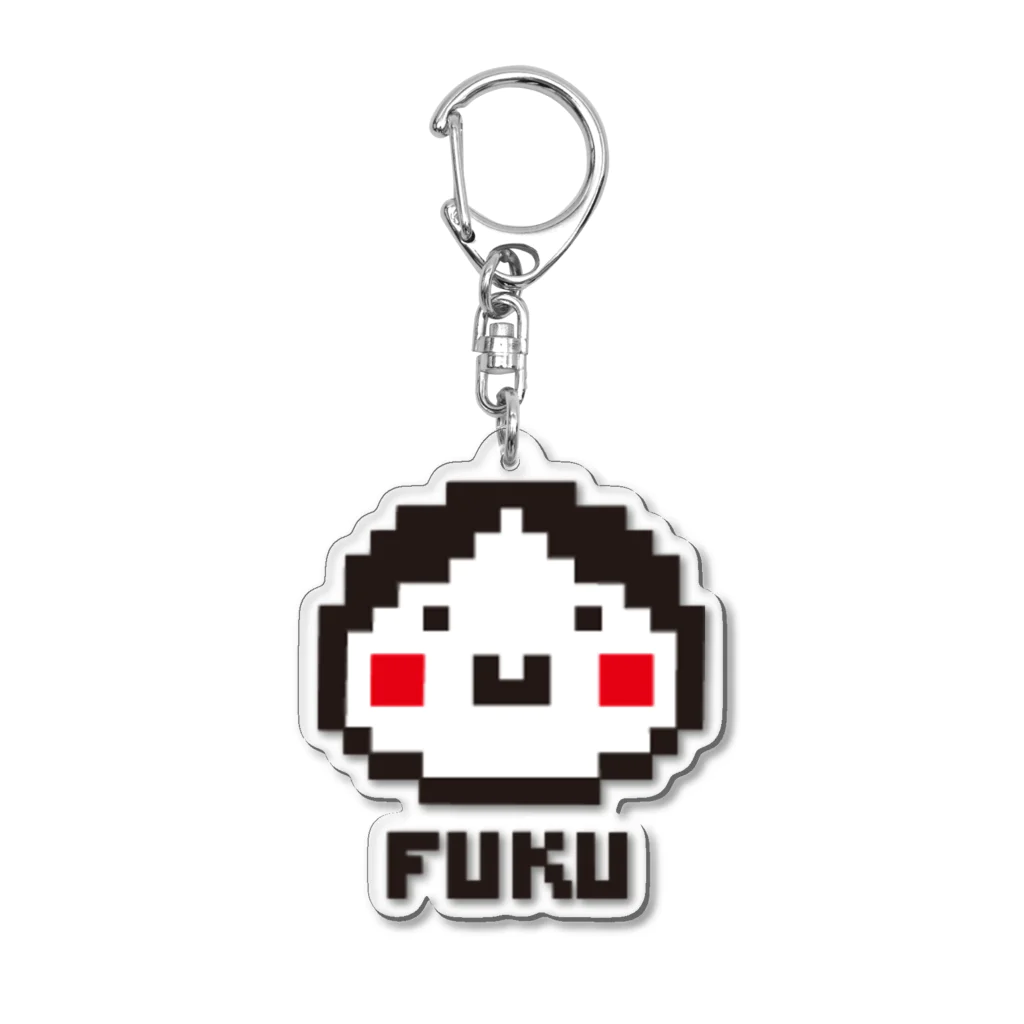 kouboushimeiのピクセルお福さん Acrylic Key Chain