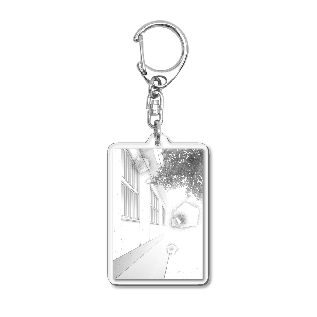 東美マンガ科 SHOPの校舎裏 Acrylic Key Chain