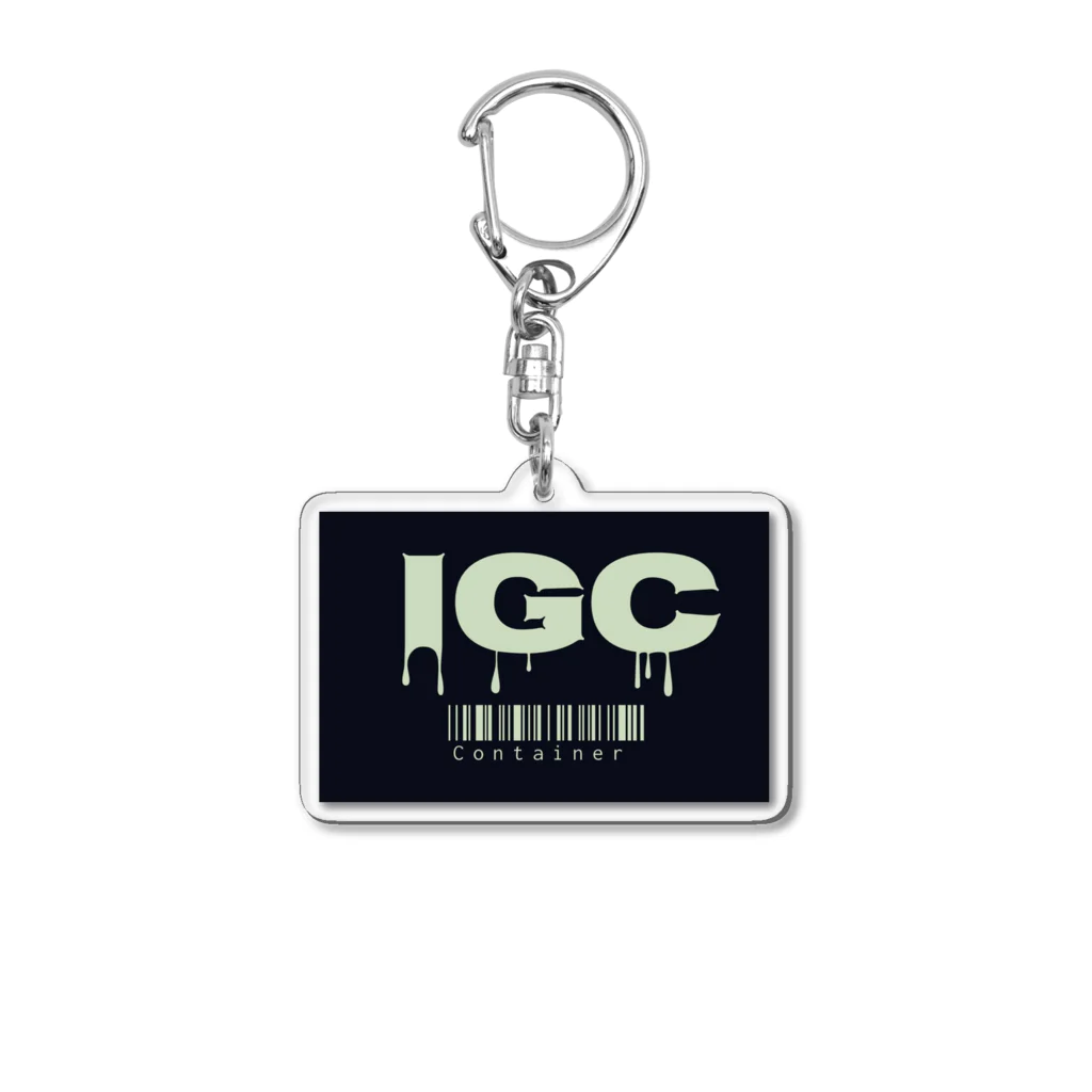 IGC groupのIGC container アクリルキーホルダー