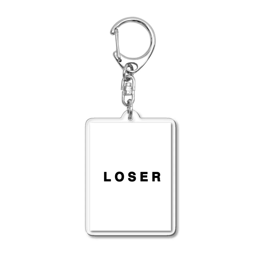 BONNOW WORKSのLOSER Acrylic Key Chain