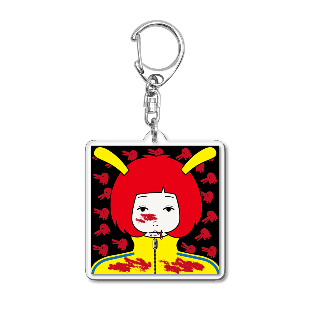 ハナイロの嘴血祭り Acrylic Key Chain