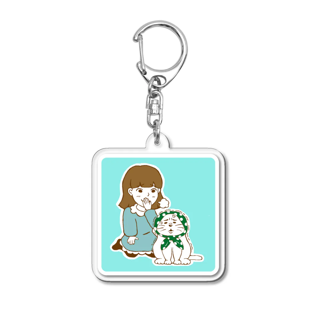 N's Creationのみっちゃんともちのすけ PART3 Acrylic Key Chain