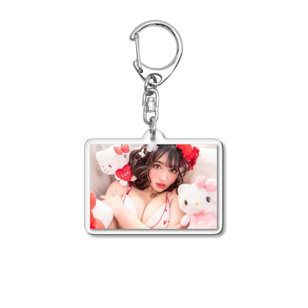 Echikaのえちかキティ① Acrylic Key Chain