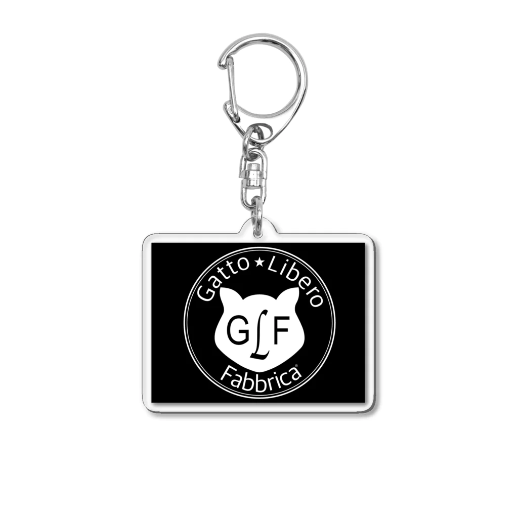 GattoLibero_FabbricaのGatto Libero − 自由猫 Acrylic Key Chain