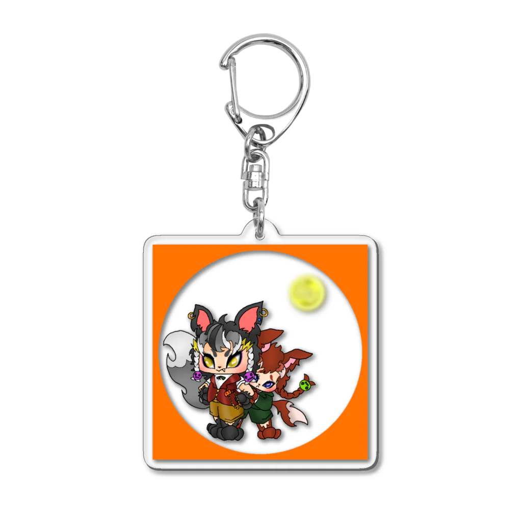 こつめちゃんのおみせのオオカミブラザーズ Acrylic Key Chain