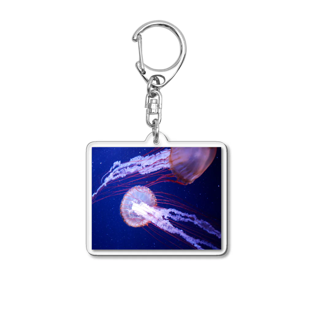 Renaのクラゲ　Jellyfish　２ Acrylic Key Chain