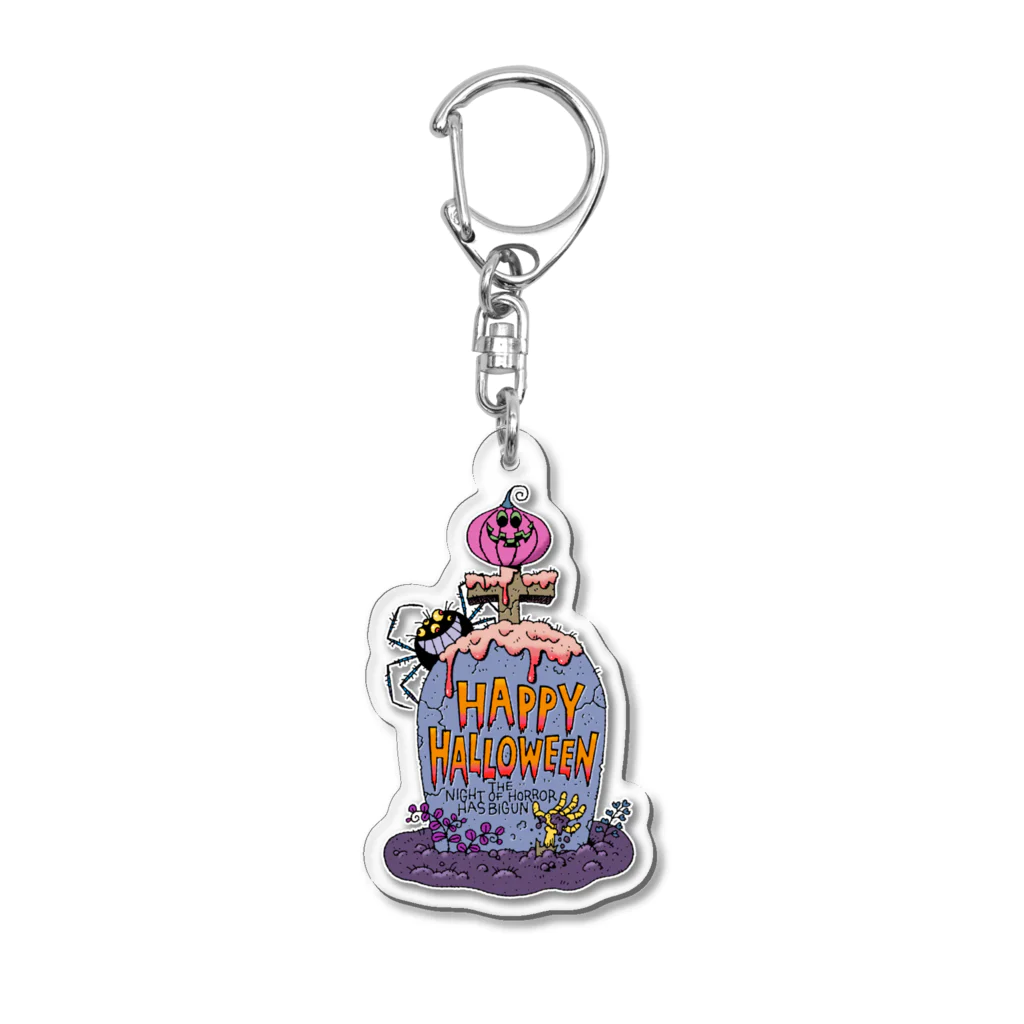 P-TOSHIのハロウィーン Acrylic Key Chain