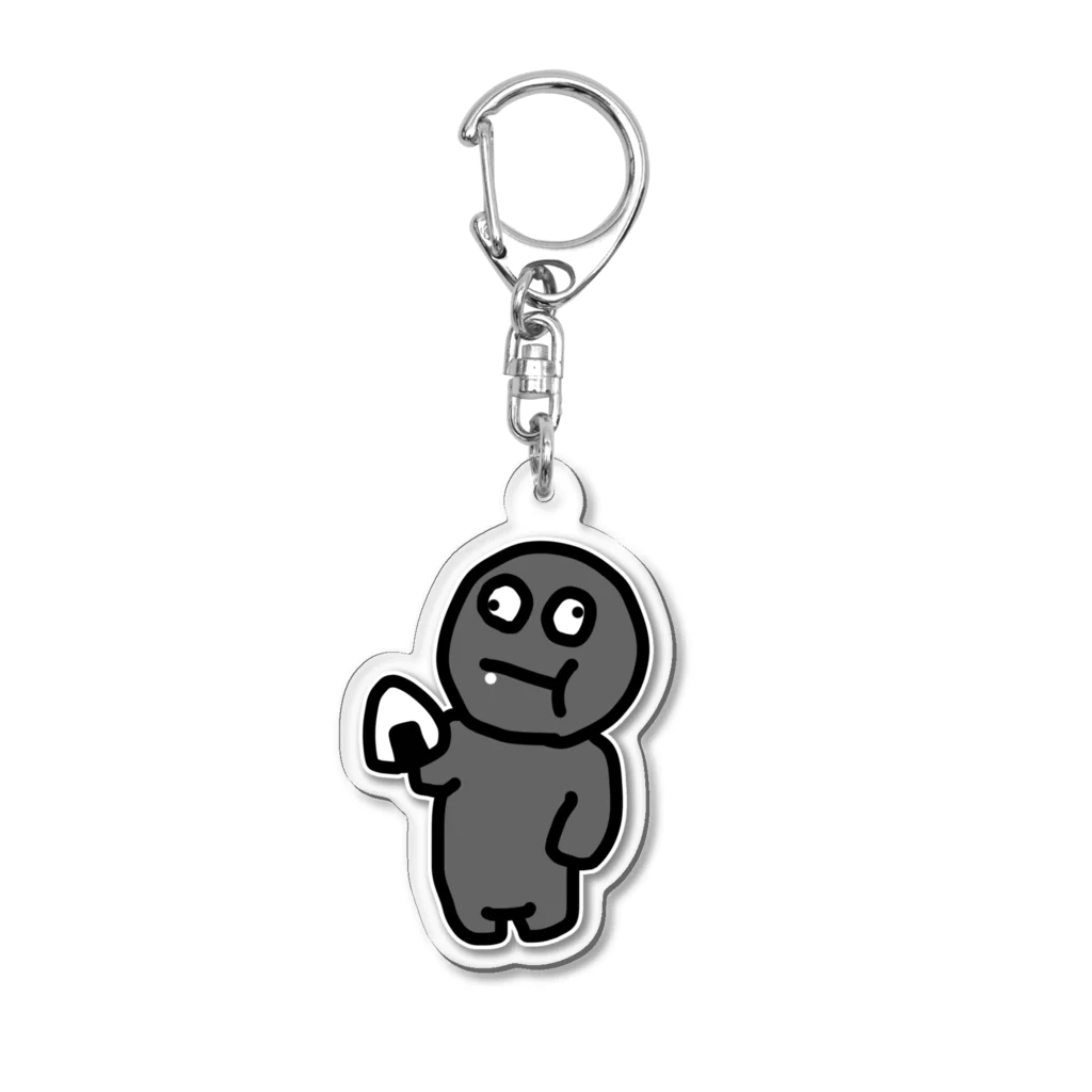 無銭飲食グッズの無銭くん（仮） Acrylic Key Chain