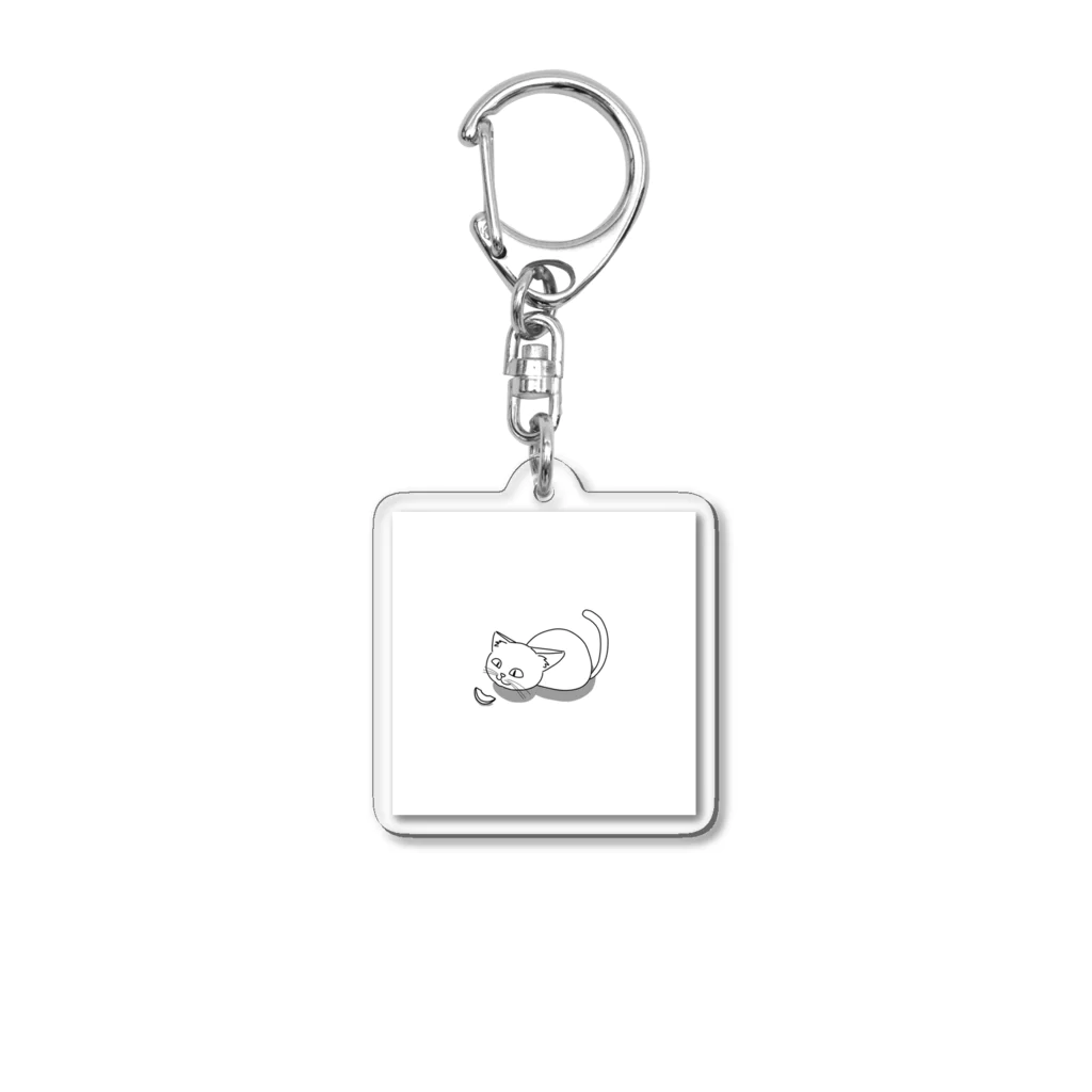 ْもじゃ🌊のまんまるにゃんこ Acrylic Key Chain