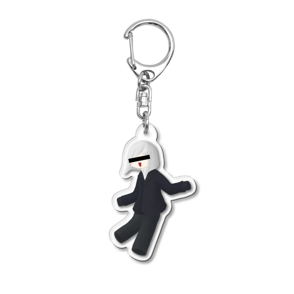 天底点付近のちびio Acrylic Key Chain