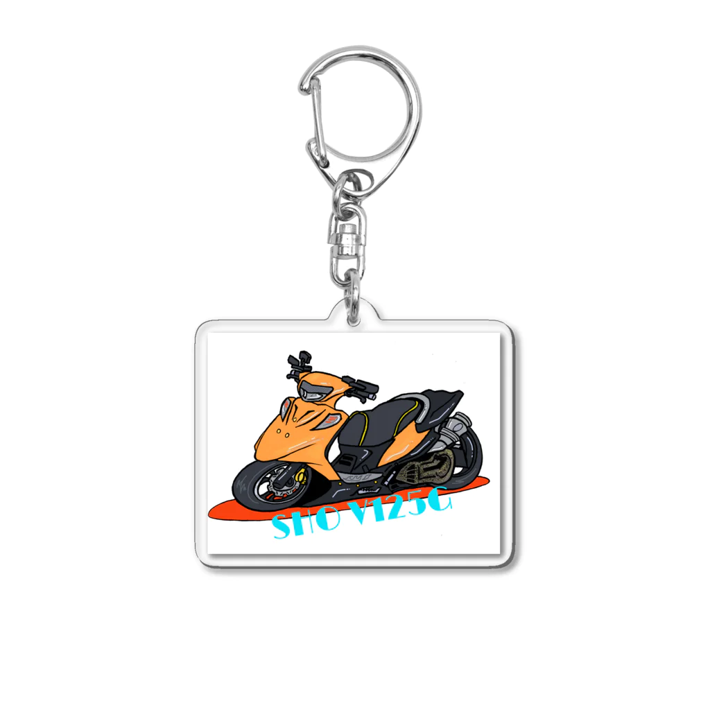 turbouのカスタムスクーター　SHO V125G Acrylic Key Chain