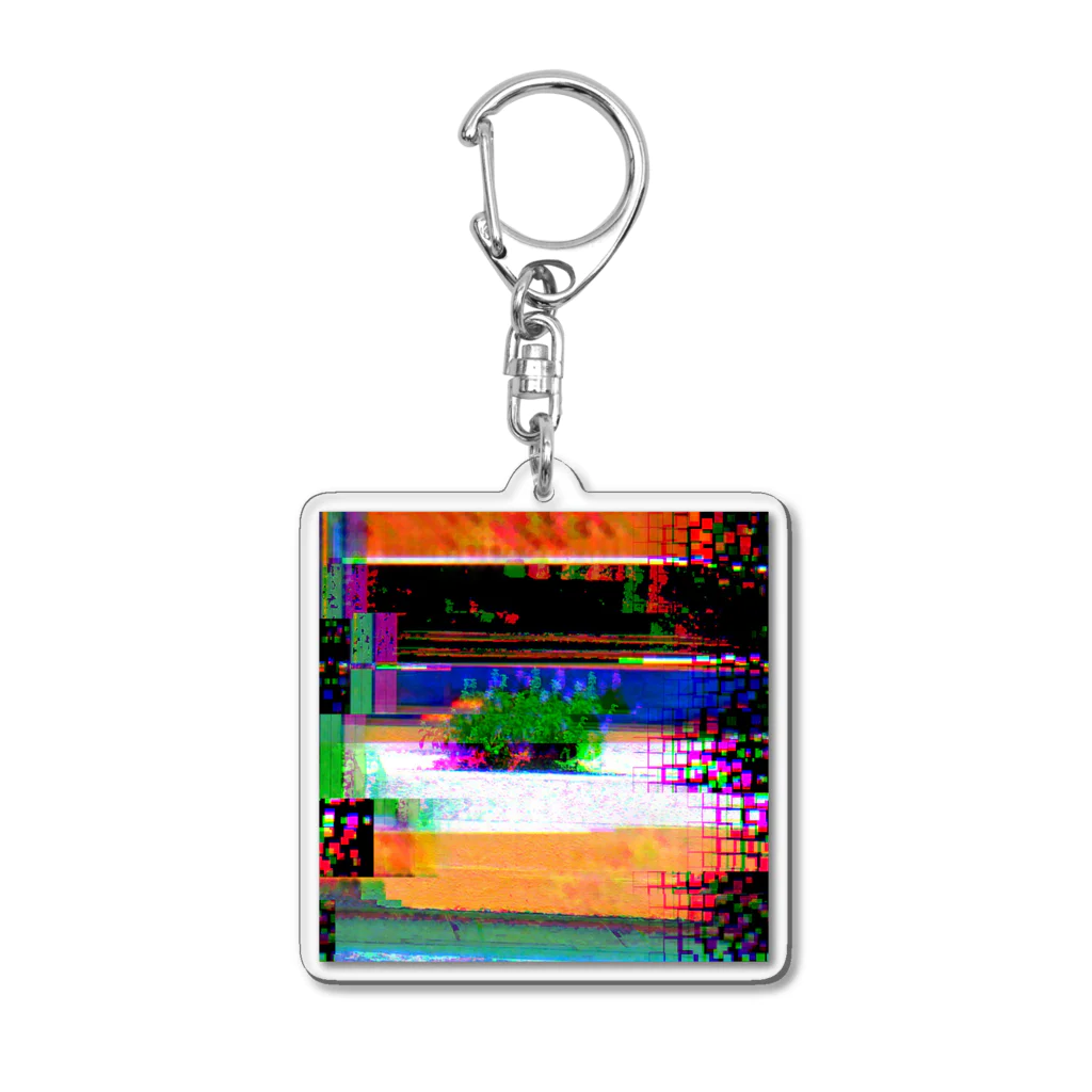 egg Artworks & the cocaine's pixの『或る日常咲き乱れた』 Acrylic Key Chain