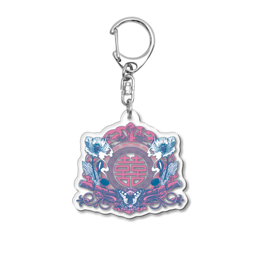 中華呪術堂（チャイナマジックホール）の幻想阿片中華紋 Acrylic Key Chain