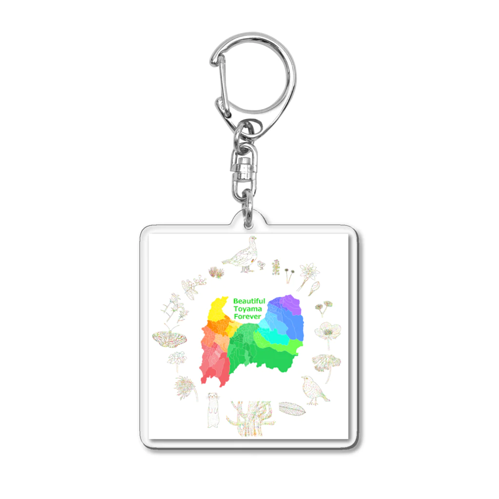 TABI TABI SHOPのBTF Nature Series Acrylic Key Chain