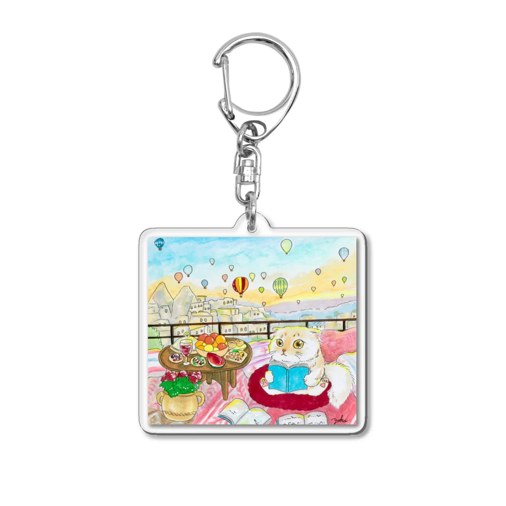 YOKO KOBAYASHIのニャンズ旅行記🇹🇷トルコ Acrylic Key Chain