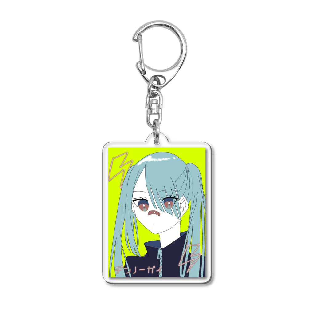 ｼｵﾝのデンノーガイ Acrylic Key Chain