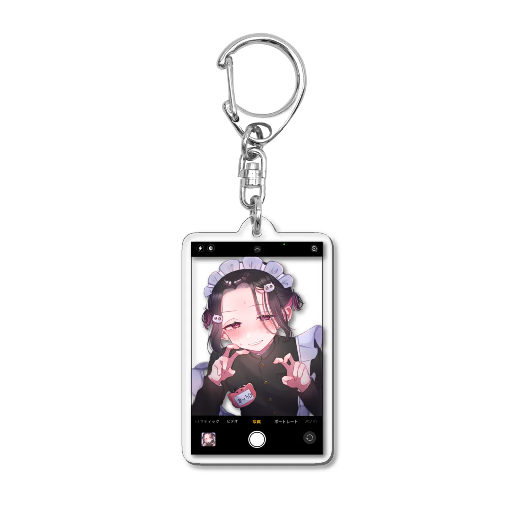 モマ@の女装男子シリーズあいらくん Acrylic Key Chain