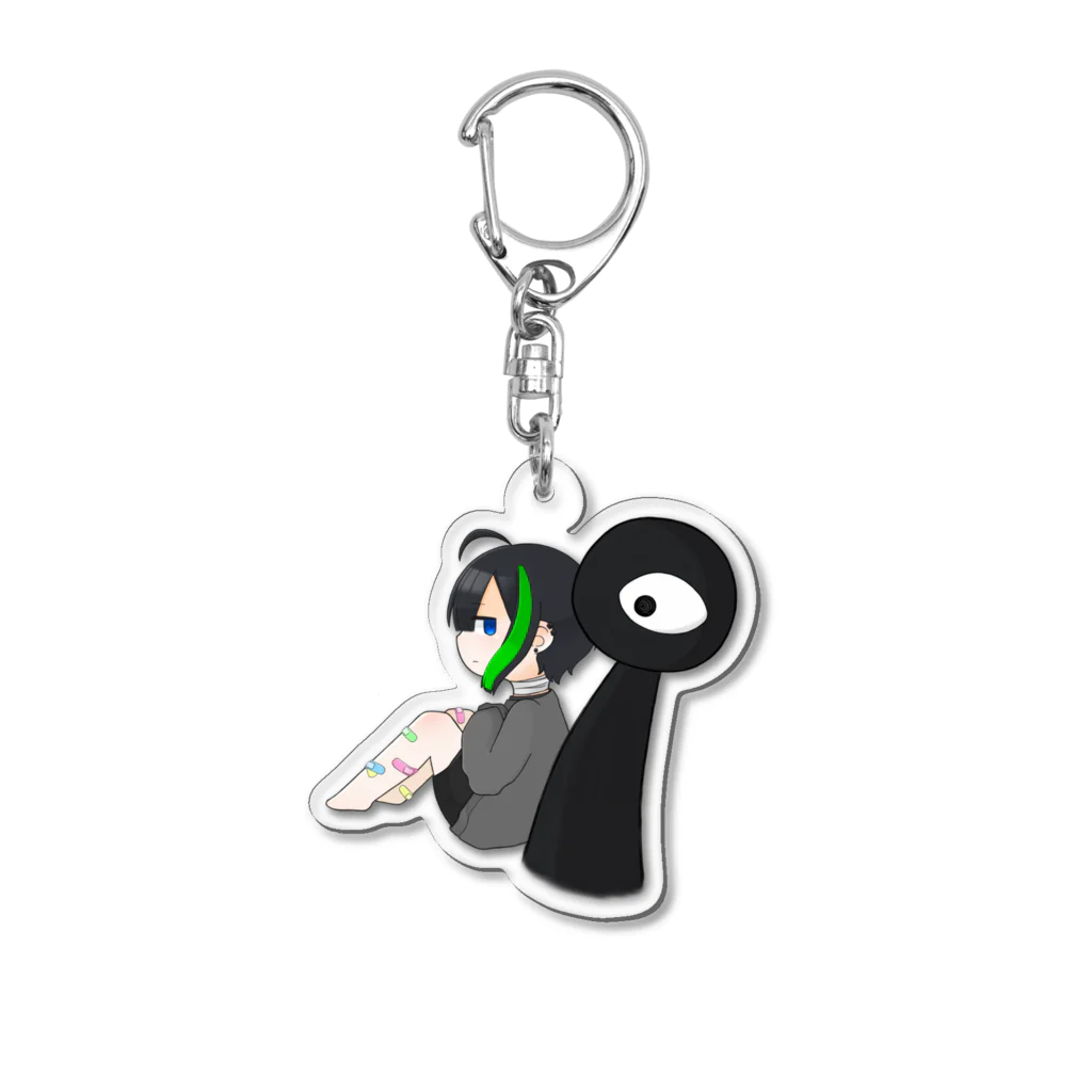 たこサンバ商店のボクラノシゴ Acrylic Key Chain