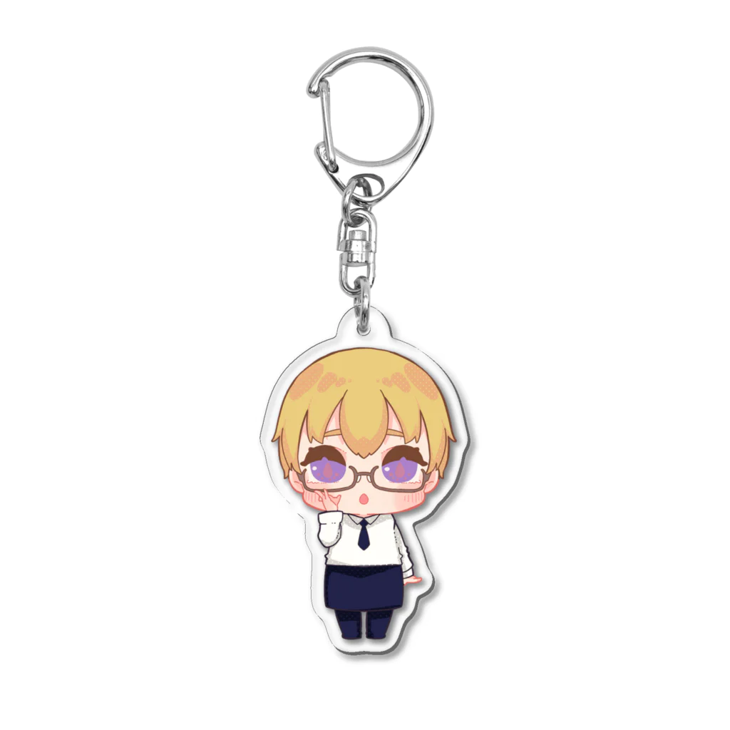 Renのむき君アクキー Acrylic Key Chain