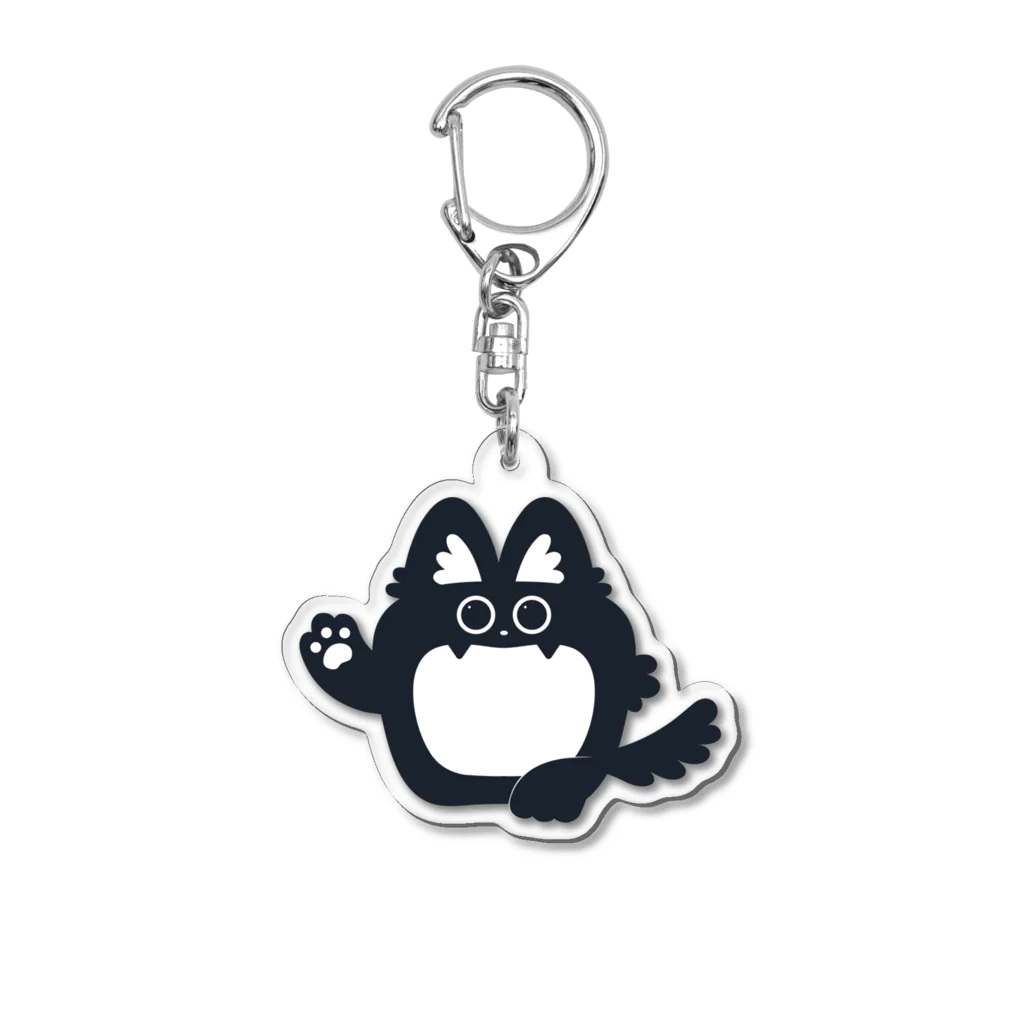 人狼のすみかのクロカコイ Acrylic Key Chain