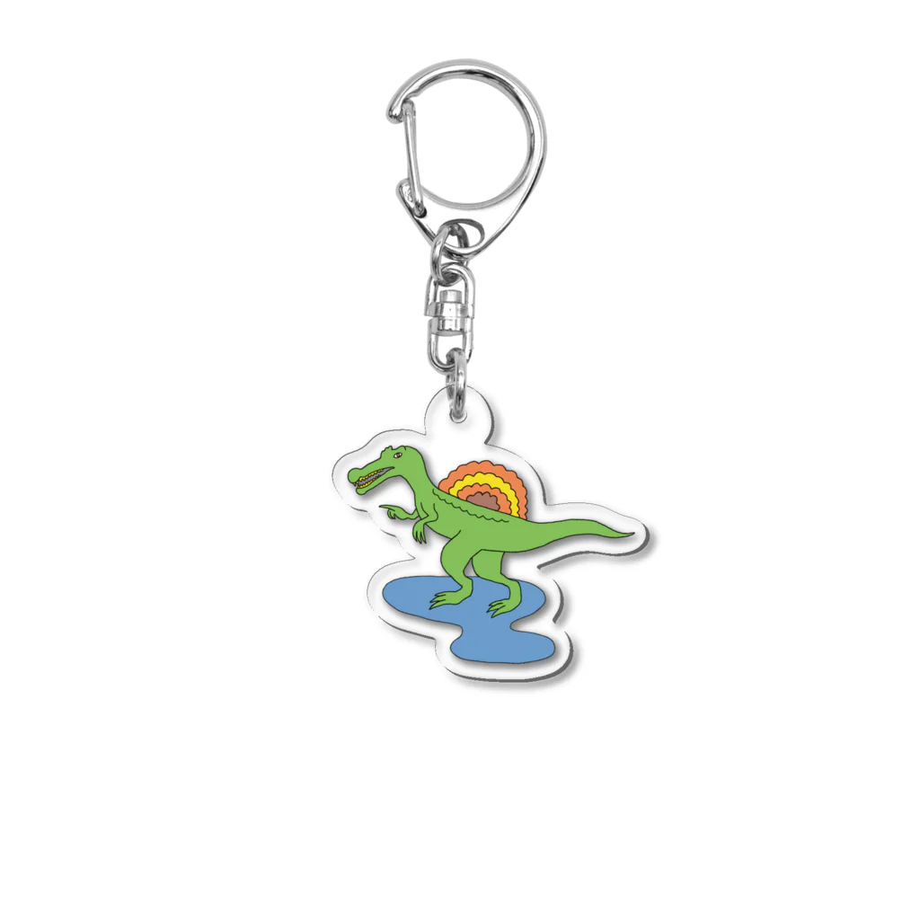 LONESOME TYPE ススのスピノサウルス［2］中期 Acrylic Key Chain