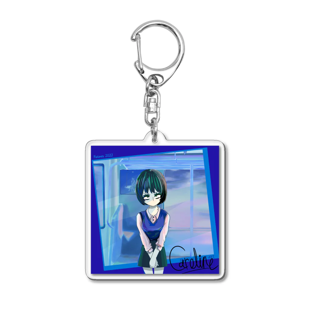 Patients のCaroline Acrylic Key Chain