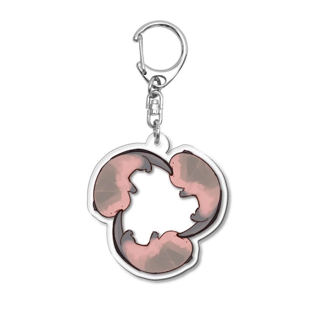 くらしきちゃんのｻﾝｼｮ位一体 Acrylic Key Chain