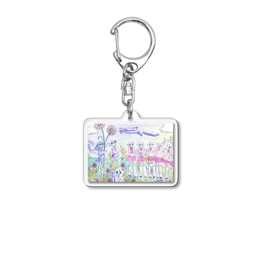 櫻　流瑠美の秘密 Acrylic Key Chain