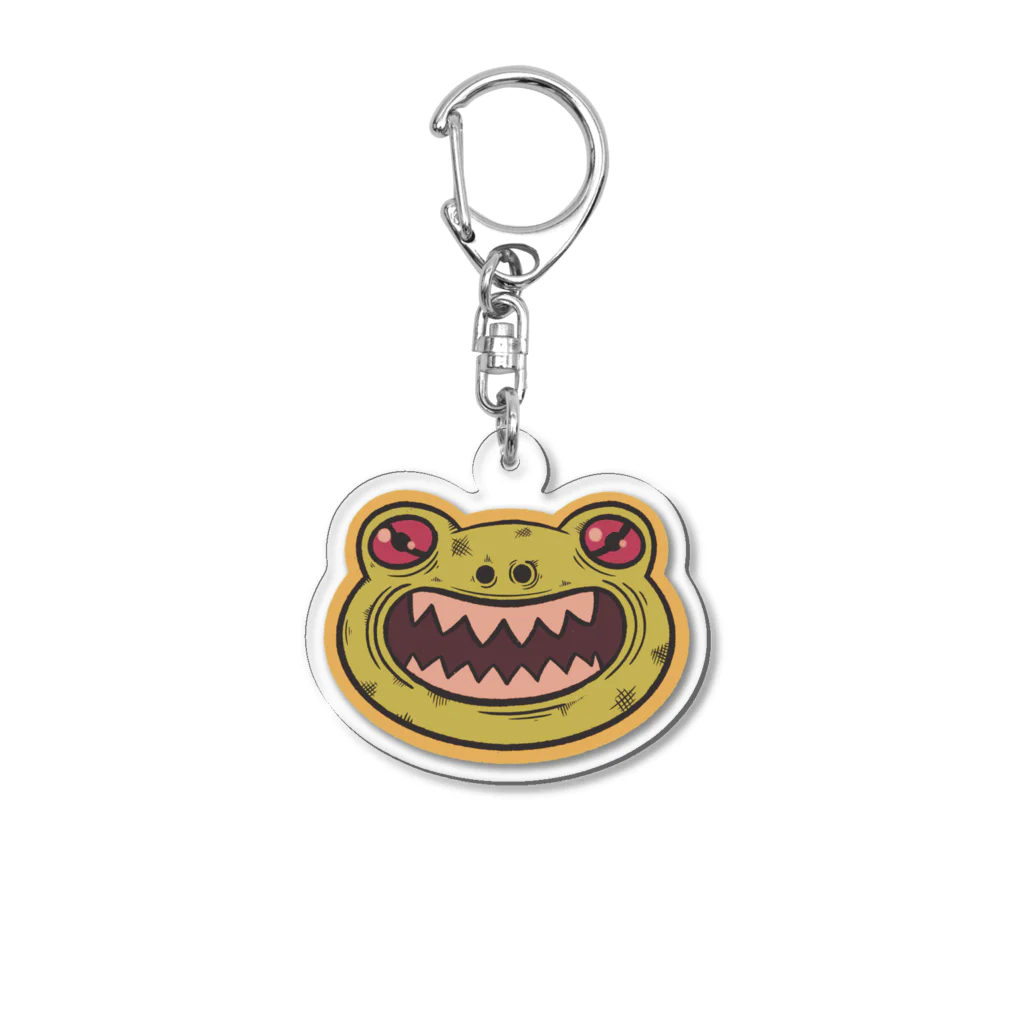 Fontaのサイコカエル(カラー) Acrylic Key Chain