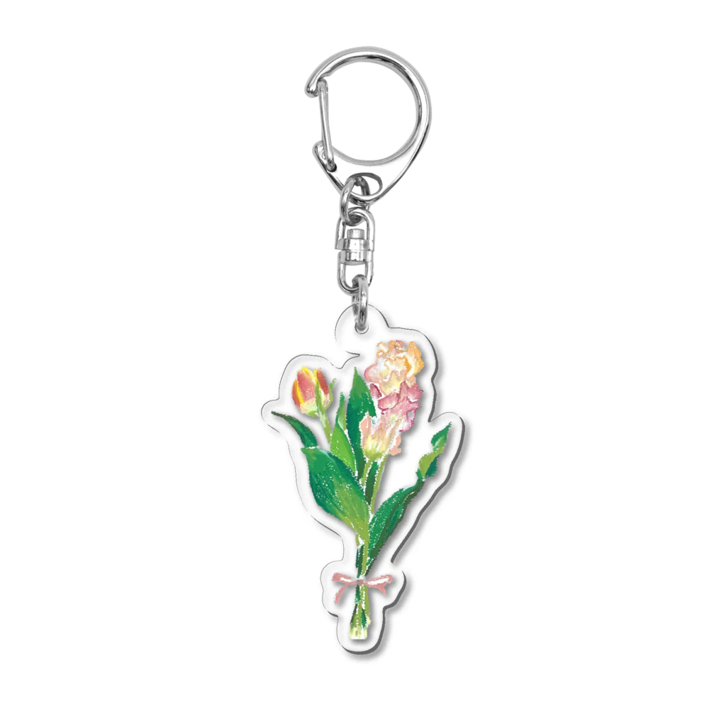 kaede_shopのkaede frower Acrylic Key Chain