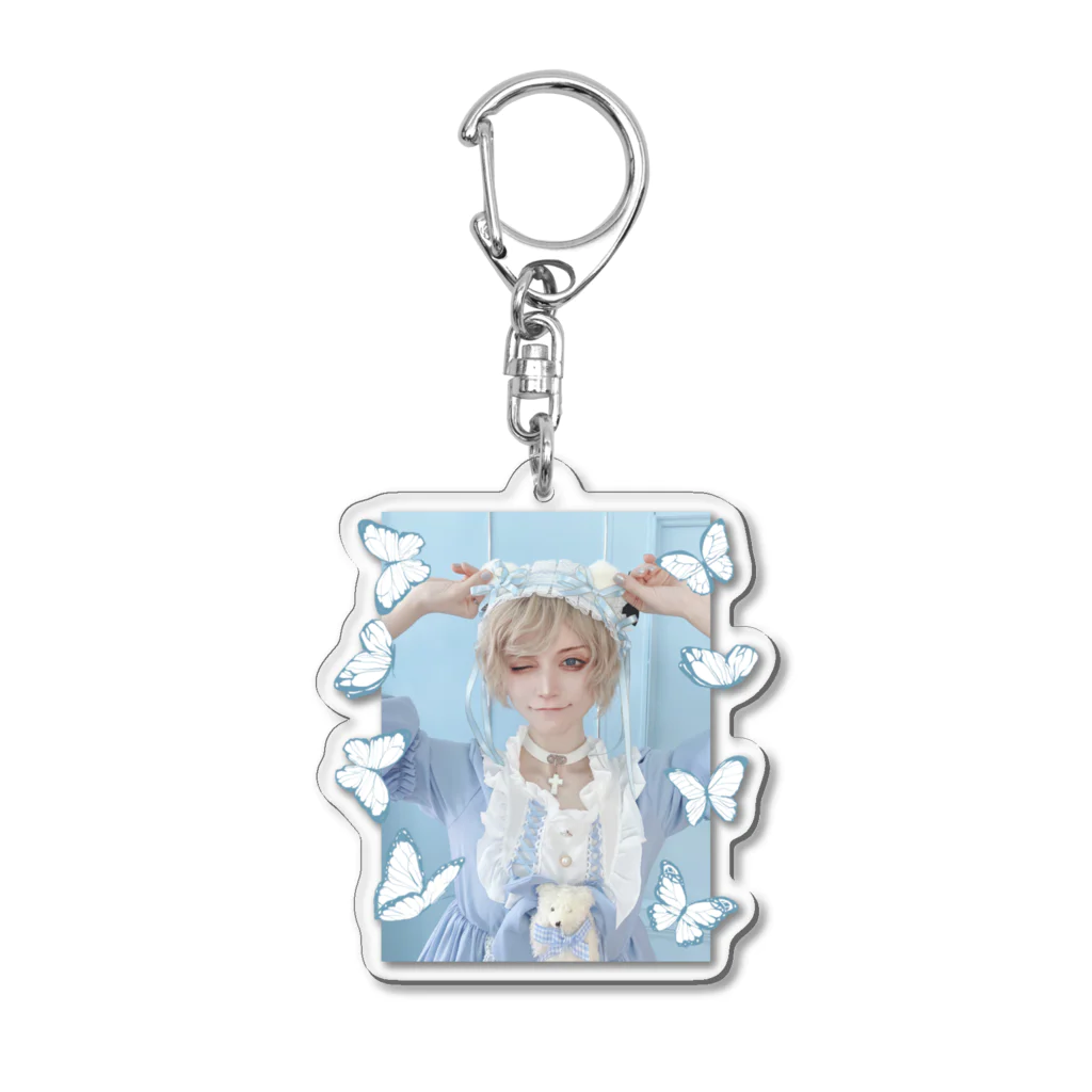 OMEME🪬のBaby Teddy Acrylic Key Chain