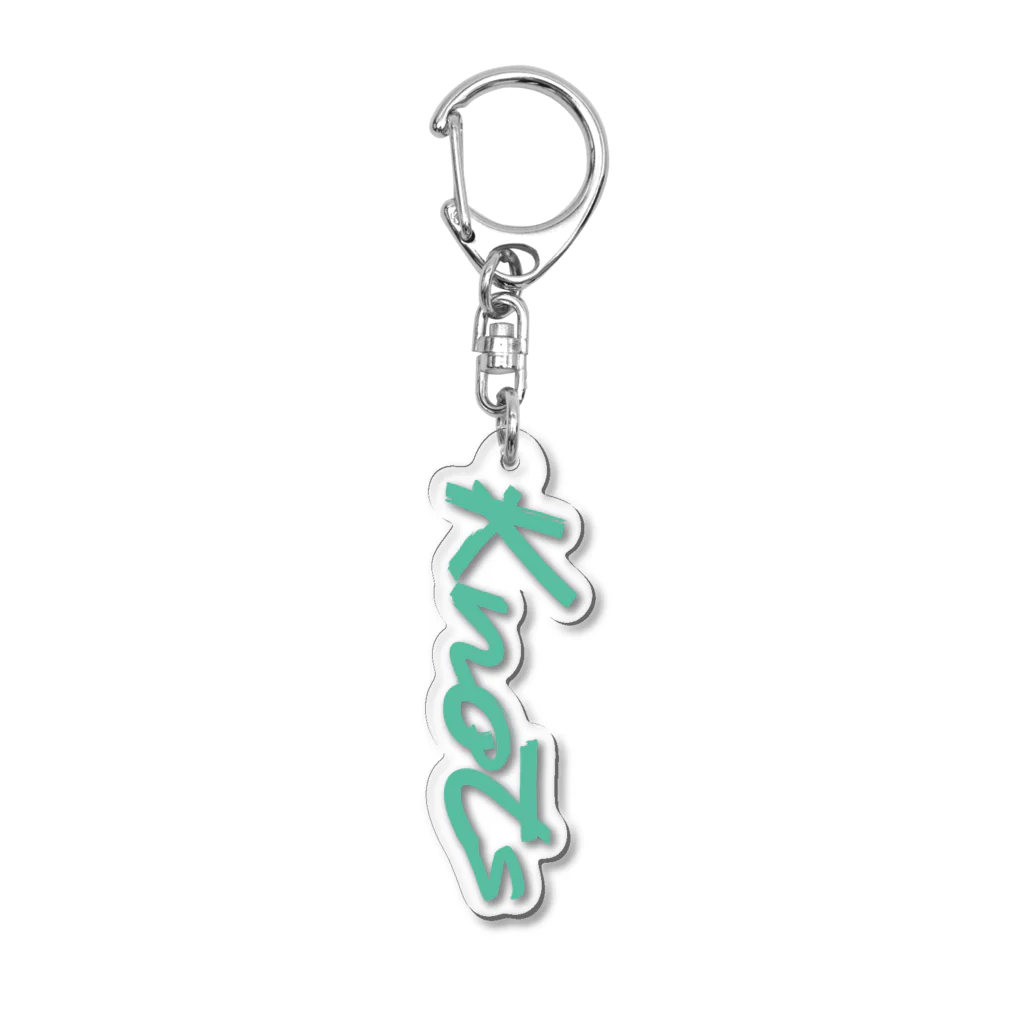 amグッズサイトのKnotsアクリルキーホルダー　グリーン Acrylic Key Chain