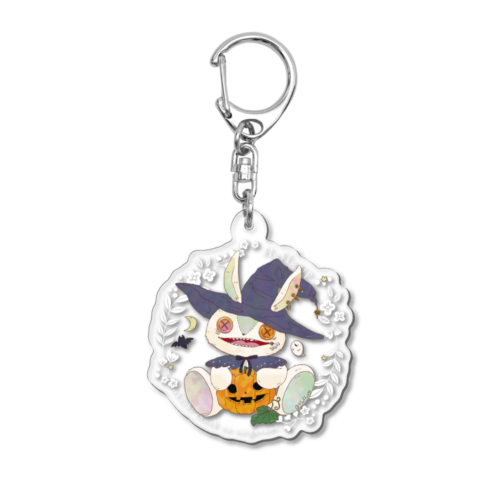 fluffyzipのfluffyzip ハロウィン Acrylic Key Chain