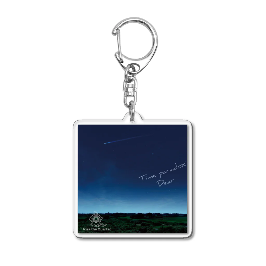 Kiss the Quartet (キスカル)のタイパラジャケ Acrylic Key Chain