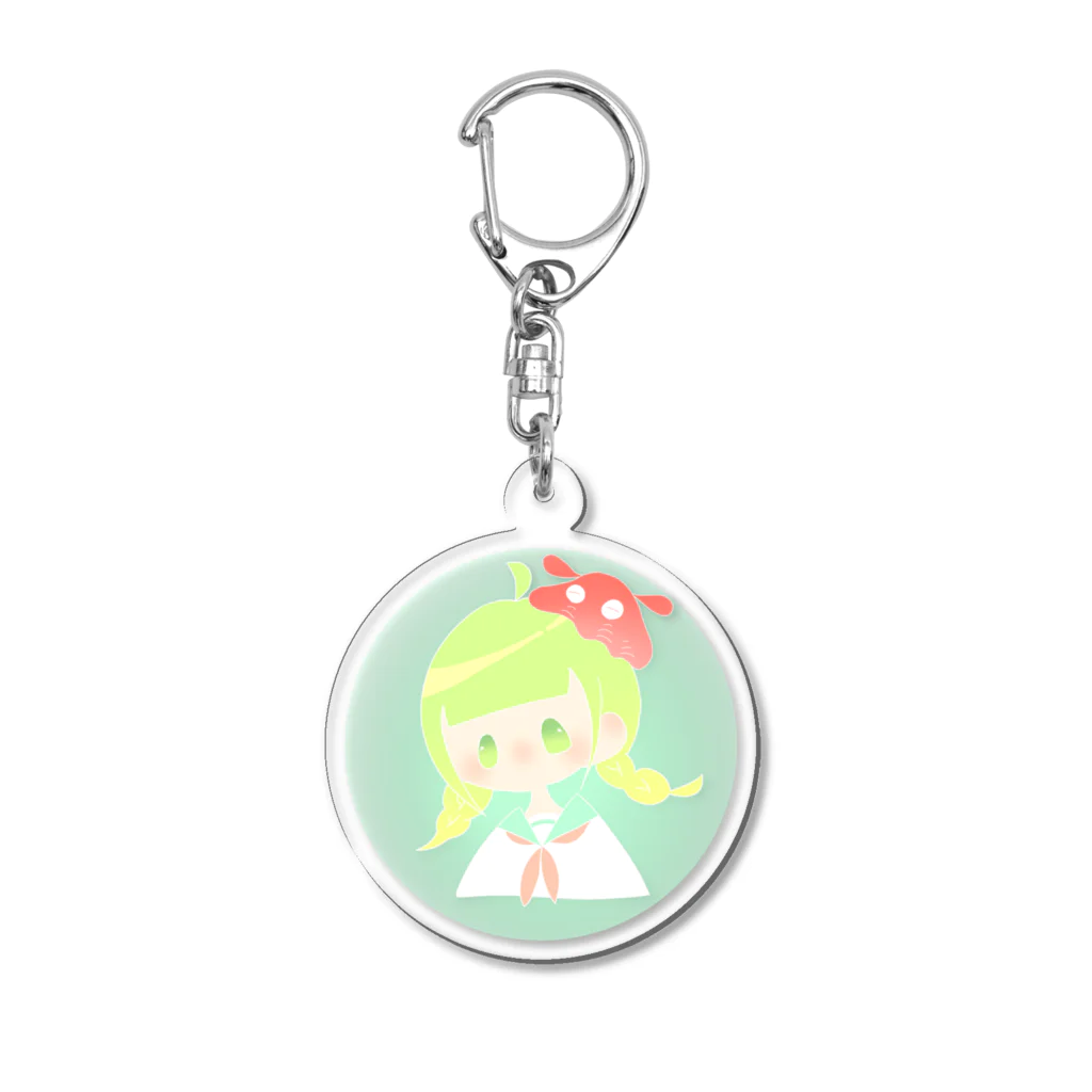 ラブカさんちのみどりちゃん Acrylic Key Chain