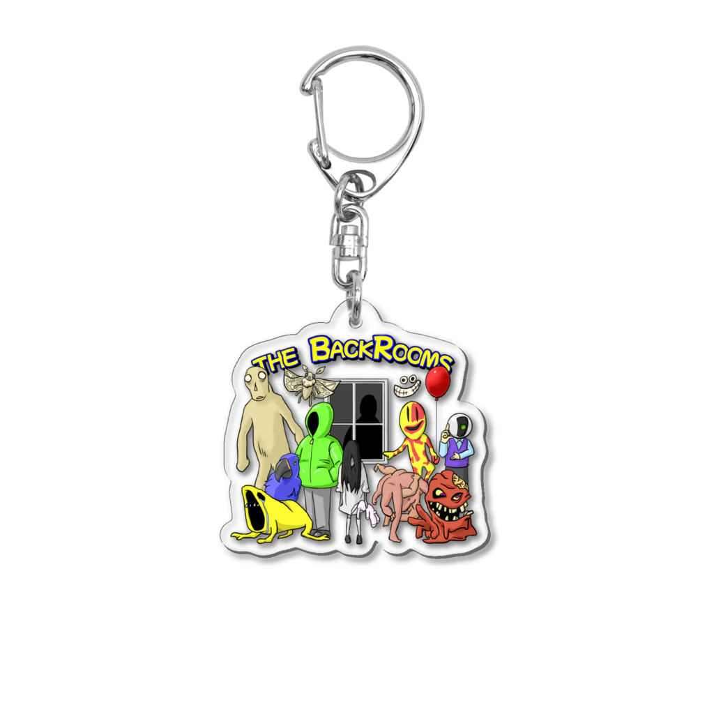 Backrooms JapanのBackroomsエンティティ Acrylic Key Chain