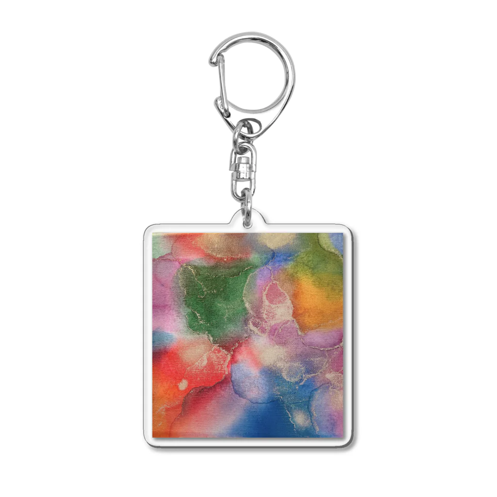 サヤカ | syk artのcolorful Acrylic Key Chain