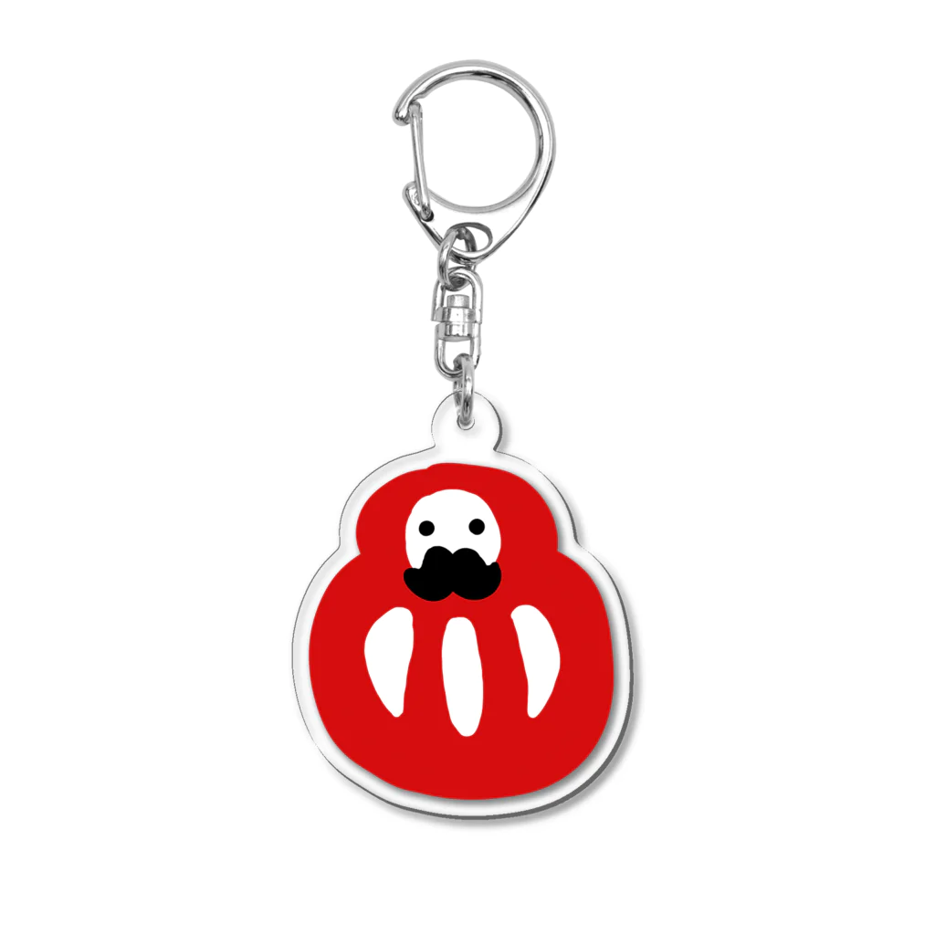 りさぽむストア SUZURIのだるマン　アクリルキーホルダー Acrylic Key Chain