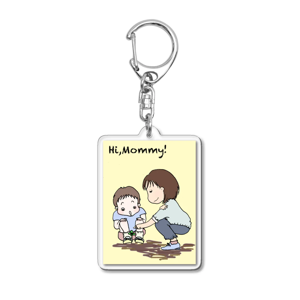 Mie_mieのマミー&ベイビー　mommy編 Acrylic Key Chain